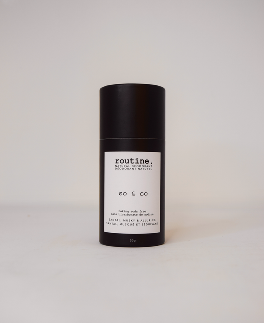 Baking Soda Free - So & So 50g Deodorant STICK