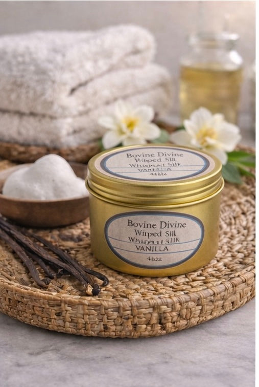 Bovine Divine Vanilla Whipped Silk - Tallow