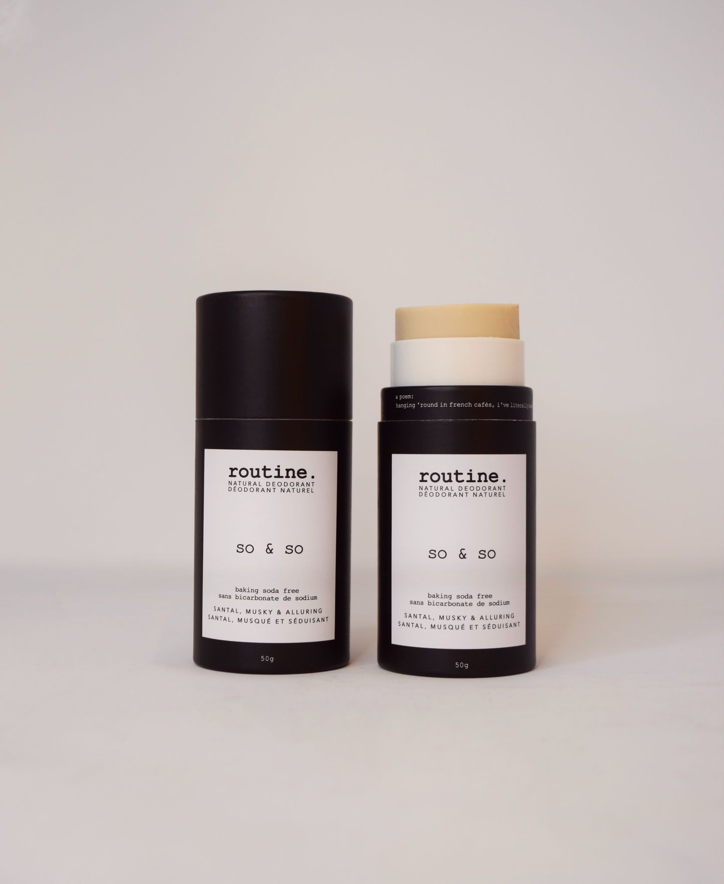 Baking Soda Free - So & So 50g Deodorant STICK