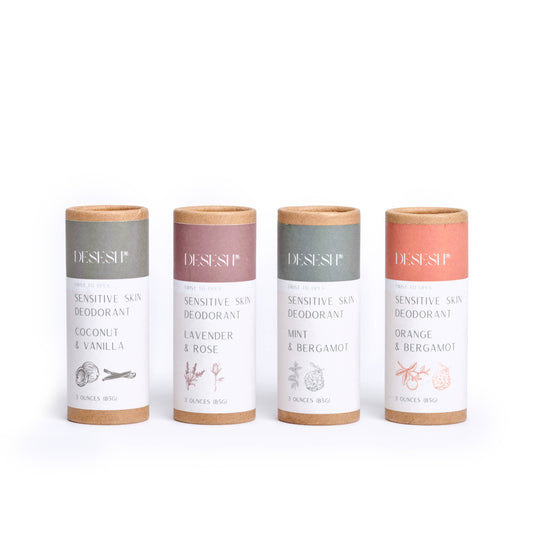 Natural Sensitive Deodorant (Aluminum Free, No Baking Soda)
